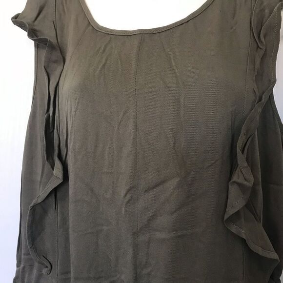 New Dex Khaki Jumpsuit Large Women - Picture 9 of 14